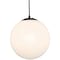 Access Lighting Pearl, Pendant, Matte Black Finish, Opal Glass 23944-MBL/OPL - alternate 2